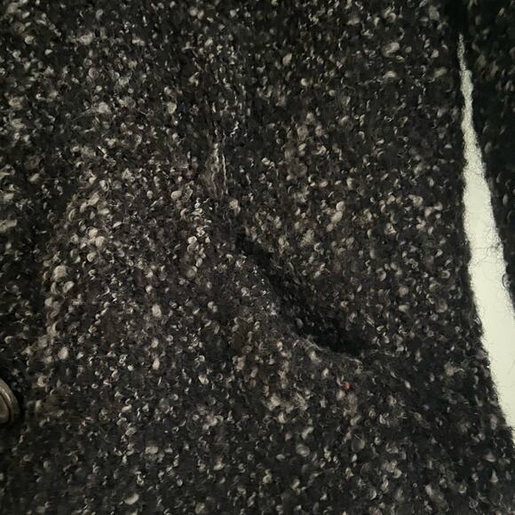 Isabel Marant M Loop‑Bouclé Wool Cardigan | Black /White Knit - Picture 7 of 7